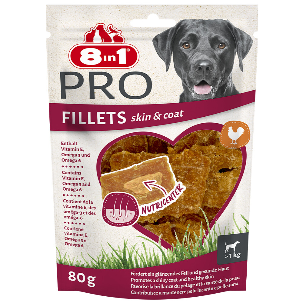 8in1 Fillets Pro Skin & Coat 80 g - 80 g