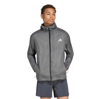adidas Adi365 Full Reflective Jacket Gr. S Grau Herren