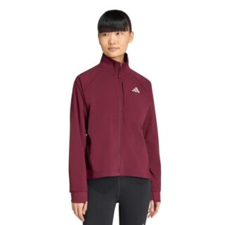 adidas Adi365 Running Essentials Winterized Jacket Gr. L Rot Damen