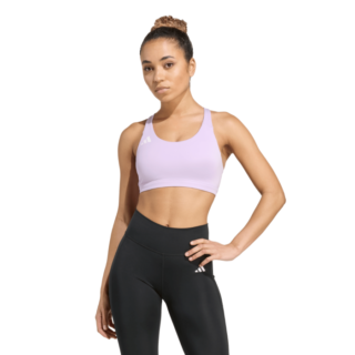 adidas Adizero Sport-BH für Damen - Lila, optimaler Halt für Lauf- und Trainingseinheiten