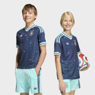 adidas Performance Fußballtrikot "DEUTSCHLAND 26 KIDS AUSWÄRTSTRIKOT" für Kinder, schmal geschnitten, mit Climacool Technologie