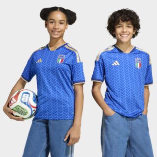adidas Performance Fußballtrikot "ITALIEN 26 KIDS HEIMTRIKOT" mit Climacool-Material, schmal geschnitten