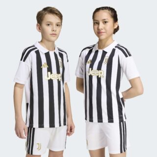 adidas Performance Fußballtrikot "JUVENTUS TURIN 26/27 KIDS HEIMTRIKOT" mit Climacool Technologie, mit traditionellem Kragen, mit 3-Streifen