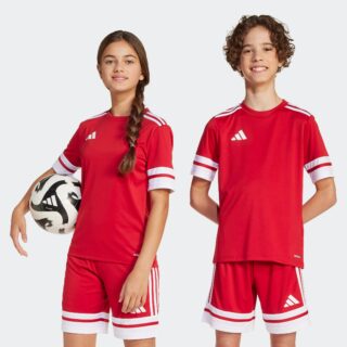 adidas Performance Fußballtrikot "SQUADRA 25 KIDS TRIKOT" für Kinder, mit AEROREADY-Technologie, aus Polyester, Kurzarmdesign