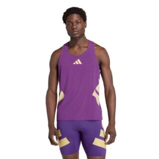 adidas RTR Singlet Gr. L Lila Herren