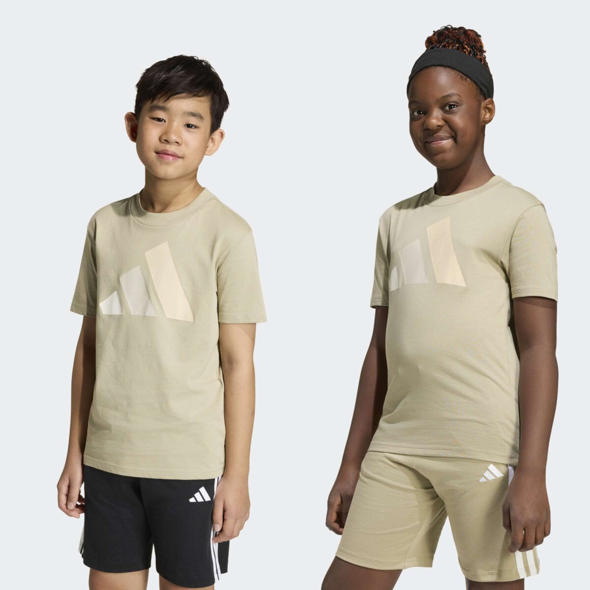 adidas Sportswear T-Shirt "ESSENTIALS KIDS" für Kinder und Teens, mit Rundhalsausschnitt, aus 100 % Baumwolle