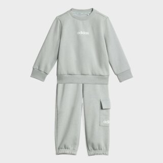 adidas Sportswear Trainingsanzug "ESSENTIALS KIDS" 2 tlg. für Babys, sportlicher Zweiteiler, 2-teiliges Set