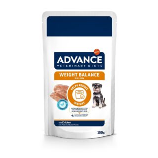 Advance Veterinary Diets Dog Weight Balance Mini - Sparpaket: 16 x 150 g