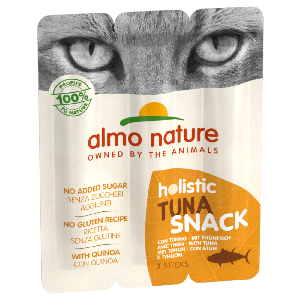 Almo Nature Holistic Snack Cat - Sparpaket Huhn (3 x 15 g)