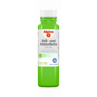 Alpina Voll- und Abtönfarbe 'Grass Green' grün 250 ml