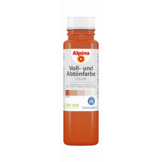 Alpina Voll- und Abtönfarbe 'Italian Red' rot 250 ml