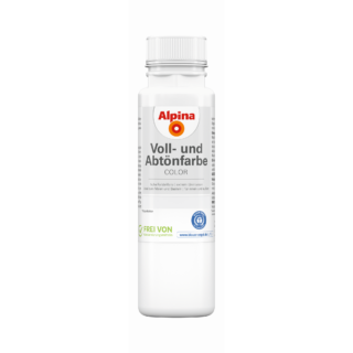 Alpina Voll- und Abtönfarbe 'Snow White' weiß 250 ml