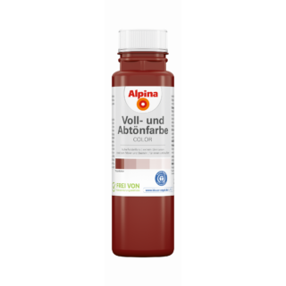 Alpina Voll- und Abtönfarbe 'Spicy Red' rot 250 ml