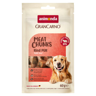 animonda Gran Carno Meat Chunks Medium / Maxi - Sparpaket: 4 x 80 g Lamm Pur