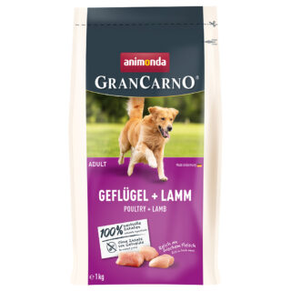 animonda GranCarno Adult Geflügel + Lamm - 12 kg
