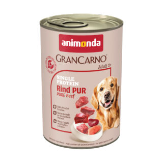 animonda GranCarno Adult Single Protein 6 x 400 g - Rind Pur