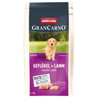 animonda GranCarno Junior Geflügel + Lamm - Sparpaket: 2 x 12 kg