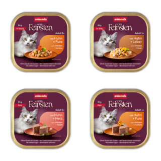 animonda vom Feinsten Adult 32 x 85 g - Geflügel Mixpaket (4 Sorten)