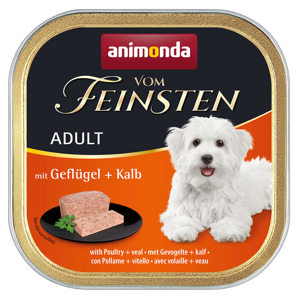 animonda Vom Feinsten Adult getreidefrei 6 x 150 g - Pute & Schinken