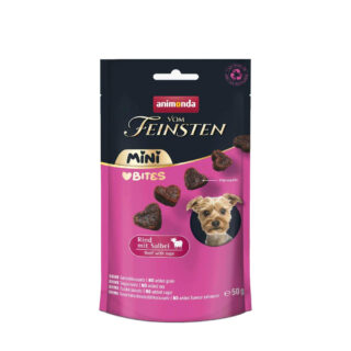 animonda vom Feinsten Adult Mini Bites - 50 g Huhn mit Wild & Apfel