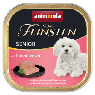 animonda vom Feinsten Senior 22 x 150 g - mit Putenherzen