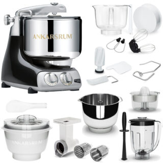 Ankarsrum Küchenmaschine Assistent Original 6230 Black Diamond Sommer-Paket