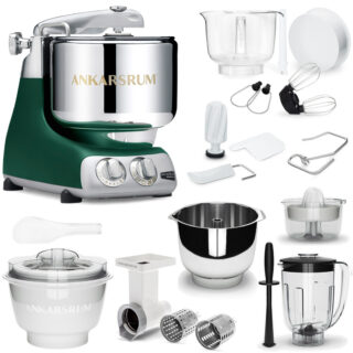 Ankarsrum Küchenmaschine Assistent Original 6230 Forest Green Sommer-Paket