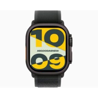Apple Watch Ultra 2 GPS + Cellular 49mm Titan schwarz Trail Loop schwarz M/L