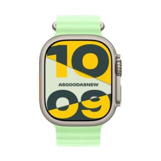 Apple Watch Ultra 3 GPS + Cellular 49mm Titan natur Ocean Armband neongrün