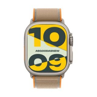 Apple Watch Ultra 4 GPS + Cellular 49mm Titan natur Trail Loop sand M/L 64GB