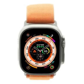 Apple Watch Ultra GPS + Cellular 49mm Titan Alpine Loop orange M
