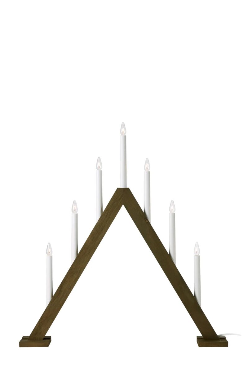 Ariele Adventskerzenhalter 62 cm Dunkelbraun