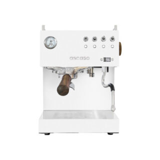 Ascaso Steel Duo PID V2 White&Wood Siebträgermaschine, Semi-Profi