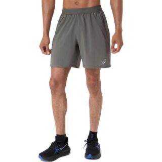ASICS Road 7 Inch Shorts Gr. S Grau Herren