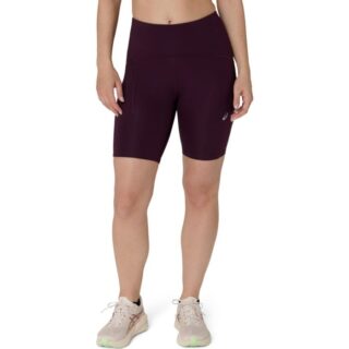 ASICS Road High Waist 8IN Sprinter Gr. S Rot Damen