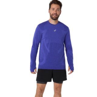 ASICS Road Seamless LS Top Gr. XL Lila Herren