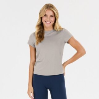 Athlecia Miwa S/S Tee Gr. 36 Grau Damen
