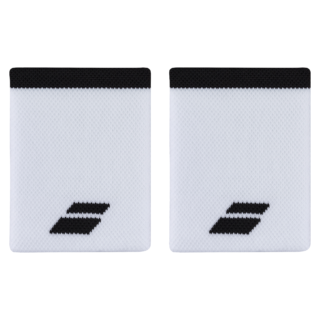 Babolat Logo Jumbo Wristband White/Black