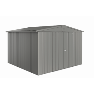 Biohort Gerätehaus 'Europa 7' 316 x 300 cm Quarzgrau metallic