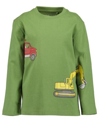 Blue Seven Langarmshirt Baumwolle, Fotodruck, Schaumdruck