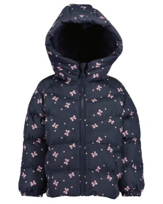 Blue Seven Steppjacke mit Kapuze Kunstfaser