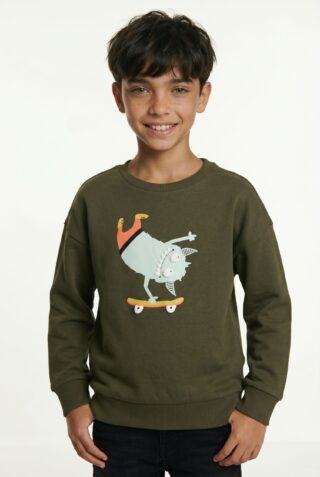 Blue Seven Sweatshirt, mit großem Frontmotiv