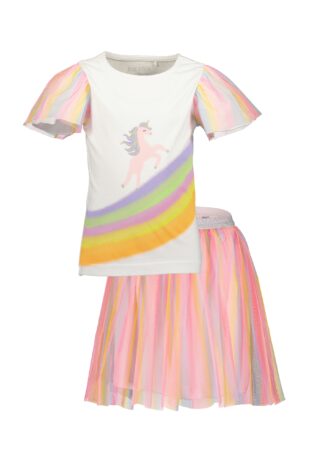 Blue Seven T-Shirt "Mädchen Set mit T-Shirt und Tüllrock"