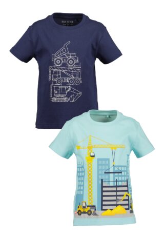 Blue Seven T-Shirt Packung, 2 tlg. Basic-Passform, aus reiner Baumwolle
