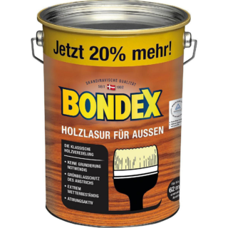 Bondex Holzlasur mahagonifarben 4,8 l