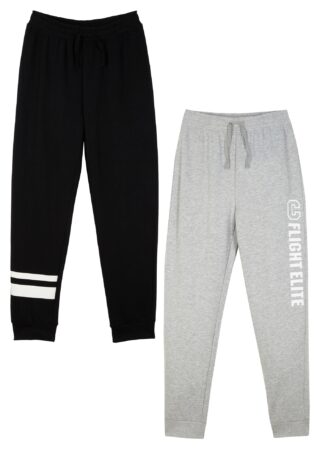 bonprix Jogginghose aus Baumwoll-Mix, mit Eingrifftaschen, bequeme Passform