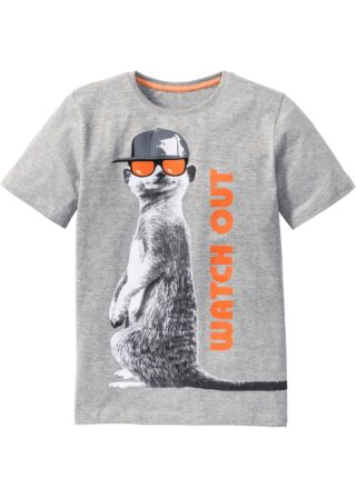 bonprix T-Shirt normale Passform, Kurzarm, mit Rundhalsausschnitt