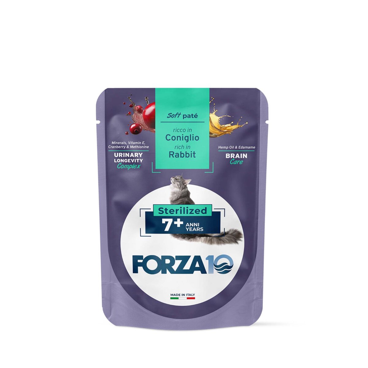 BOTANICAT FORZA10 Soft Paste Sterilized 7+ Years - Reich an Lachs (24 x 80 g)