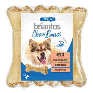 Briantos Chew Bones Digest (mit Präbiotika) - 12 x 12 cm (660 g)