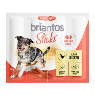 Briantos Sticks Grab&Go für Hunde - Huhn (100 g)
